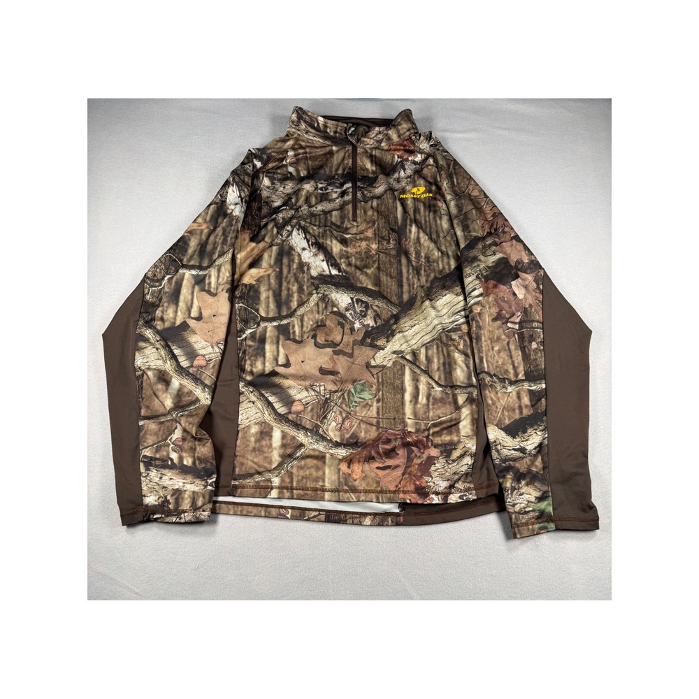 Mossy Oak Break-Up Infinity Camo Scent-Factor Performance Shirt Mens 2XL Hunting